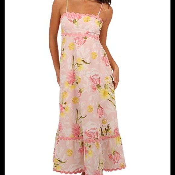 Petal & Pup Layla Maxi Dress Acacia Blossom - Picture 13 of 13
